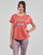 Abbigliamento Donna T-shirt maniche corte Only Play ONPJESS LIFE LOOSE SS JRS TEE BOX Rosso