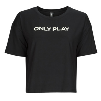 Abbigliamento Donna T-shirt maniche corte Only Play ONPFONT LOGO SHORT SS TRAIN TEE Nero