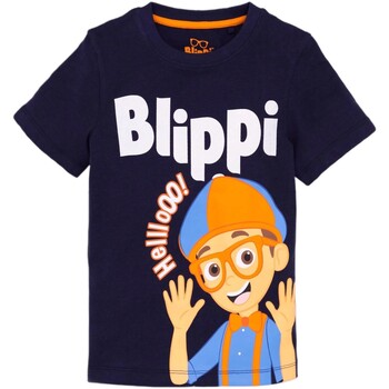 Abbigliamento Unisex bambino T-shirt & Polo Blippi Hello Blu