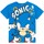Abbigliamento Unisex bambino T-shirt maniche corte Sonic The Hedgehog NS7163 Rosso