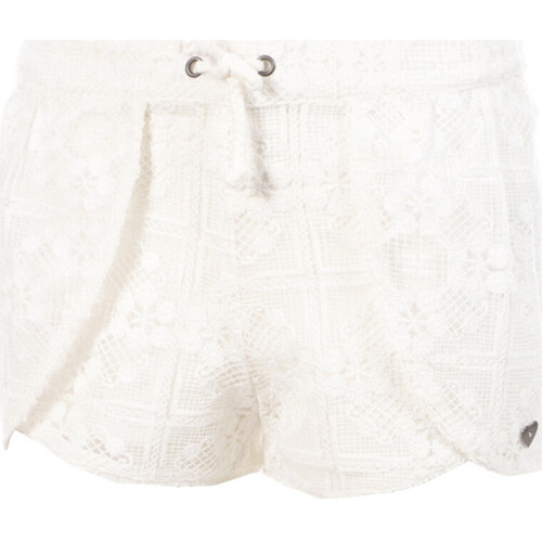 Abbigliamento Bambina Shorts / Bermuda Teddy Smith 50406372D Bianco
