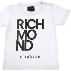 Abbigliamento Bambino T-shirt maniche corte John Richmond RIP22020TS 2000000207667 Bianco