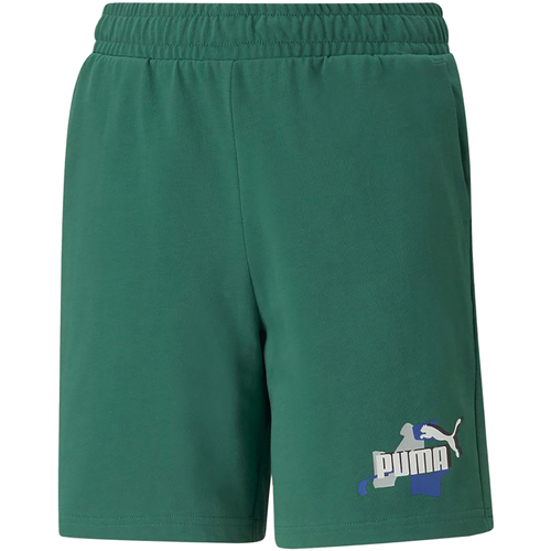Abbigliamento Bambino Shorts / Bermuda Puma SHORT ESS STREET RAGAZZO Verde