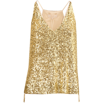 Abbigliamento Donna Top / T-shirt senza maniche Kocca yahua-40005 Oro