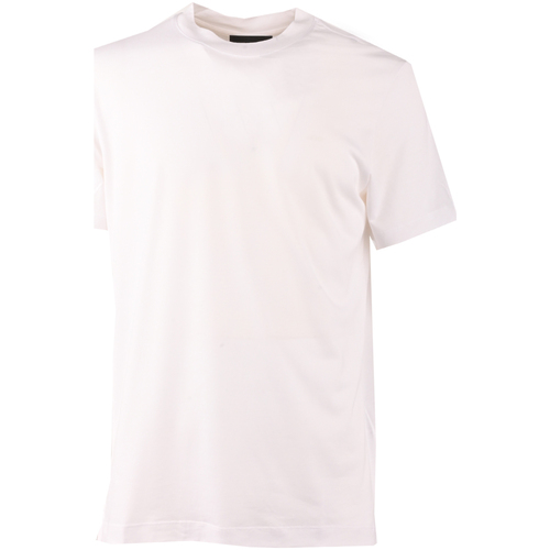 Abbigliamento Uomo T-shirt maniche corte Liu Jo m123p204girolyocel-100 Bianco