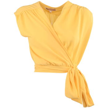 Abbigliamento Donna Top / T-shirt senza maniche Kocca vilwen-40632 Giallo