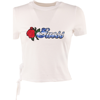 Abbigliamento Donna T-shirt maniche corte Guess w3ri22_j1314-g011 Bianco