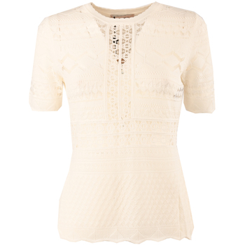 Abbigliamento Donna T-shirt & Polo Twin Set 231tp3160-00282 Bianco