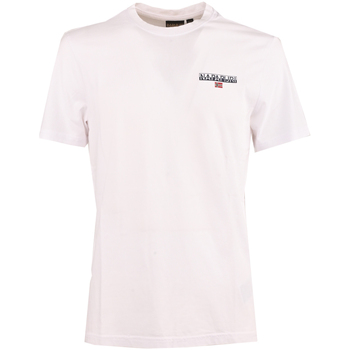 Abbigliamento Uomo T-shirt maniche corte Napapijri np0a4gwi-002 Bianco