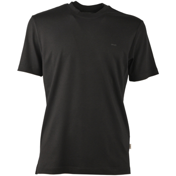 Abbigliamento Uomo T-shirt maniche corte Liu Jo m123p204girolyocel-900 Nero