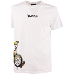 Abbigliamento Uomo T-shirt maniche corte Disclaimer 23eds53646-bianco Bianco