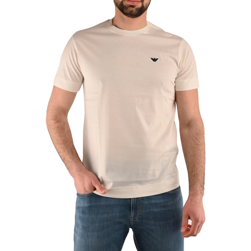 Abbigliamento Uomo T-shirt maniche corte Emporio Armani 3l1tez_1jsaz-0101 Bianco