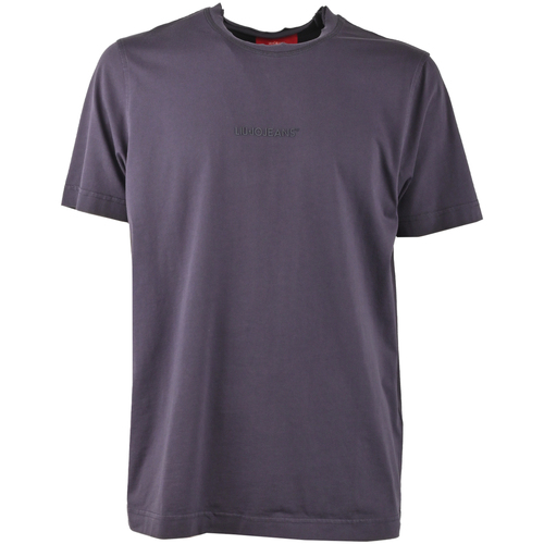 Abbigliamento Uomo T-shirt maniche corte Liu Jo m123p204washshirt-701 Blu