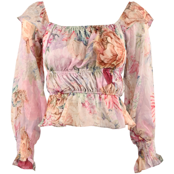Abbigliamento Donna Top / Blusa Guess w3rh34_wcwf2-p63d Multicolore