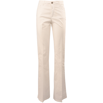 Abbigliamento Donna Pantaloni Kocca grazia-60725 Bianco