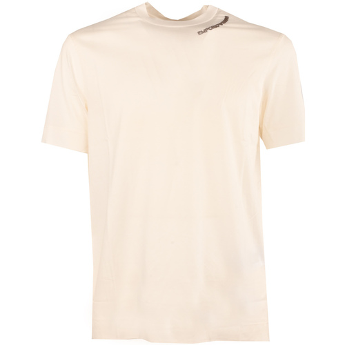 Abbigliamento Uomo T-shirt maniche corte Emporio Armani 3r1tt4_1juvz-0101 Bianco