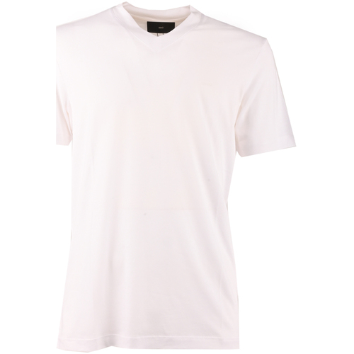 Abbigliamento Uomo T-shirt maniche corte Liu Jo m123p204puntalyocel-100 Bianco