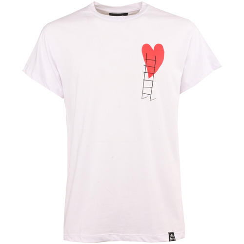 Abbigliamento Uomo T-shirt maniche corte Nais lots00525-white Bianco