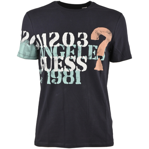 Abbigliamento Uomo T-shirt maniche corte Guess m3gi14_j1314-g7v2 Blu