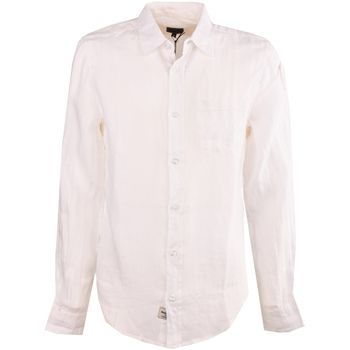 Abbigliamento Uomo Camicie maniche lunghe Blauer 23sblus01343_005999-100 Bianco