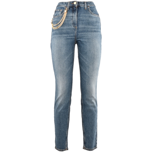 Abbigliamento Donna Jeans slim Elisabetta Franchi pj65i26e2-139 Blu