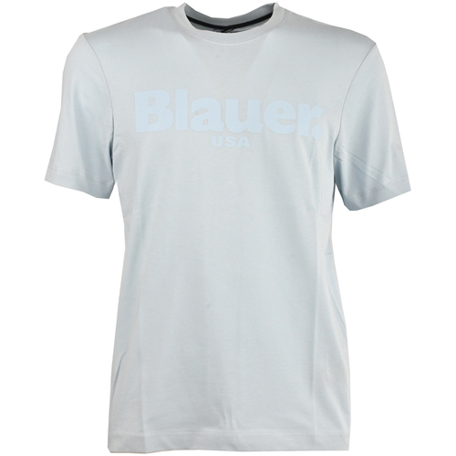 Abbigliamento Uomo T-shirt maniche corte Blauer 23sbluh02094_004547-838 Blu