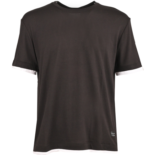 Abbigliamento Uomo T-shirt maniche corte GaËlle Paris gbu01253-nero Nero
