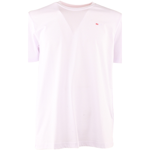 Abbigliamento Uomo T-shirt maniche corte Diesel a06418_0hfax-100 Bianco