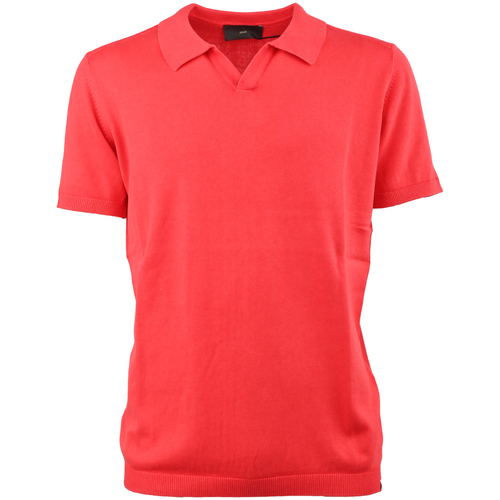 Abbigliamento Uomo T-shirt maniche corte Liu Jo m123p202cubawash-528 Rosso