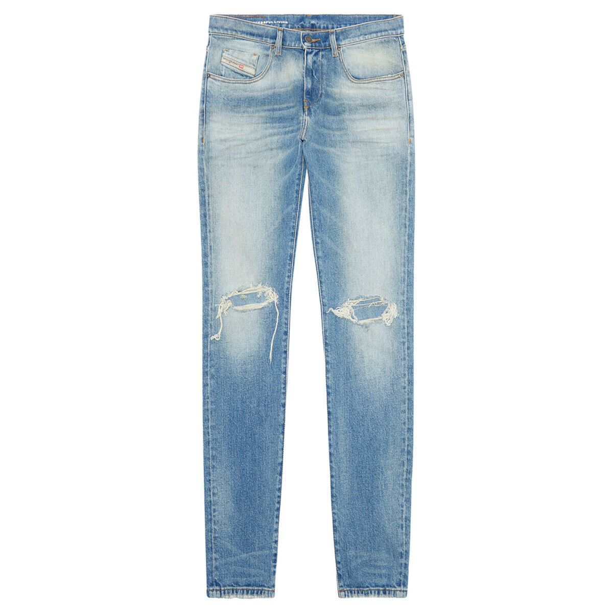 Abbigliamento Uomo Jeans Diesel a03562007p3-01 Blu