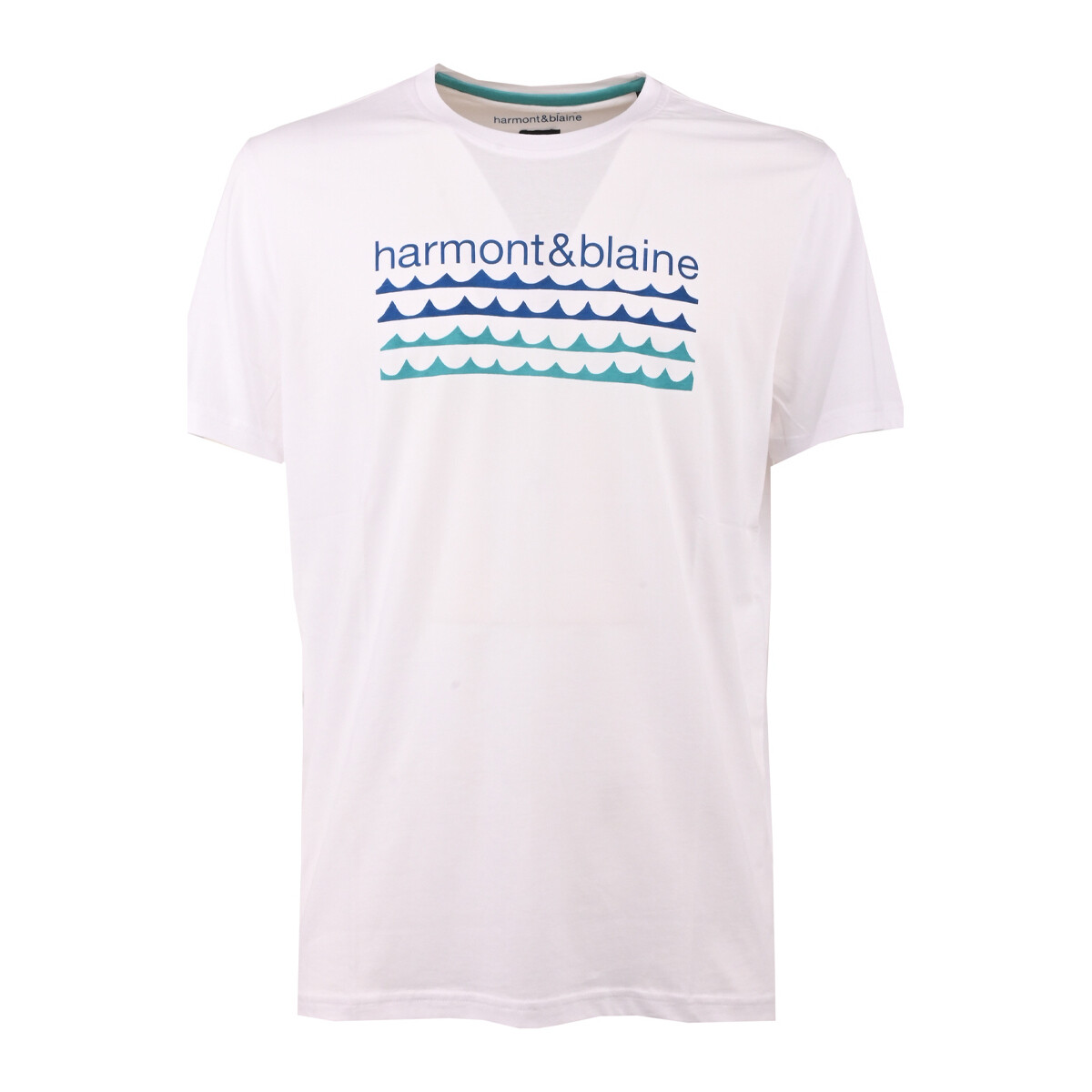 Abbigliamento Uomo T-shirt maniche corte Harmont & Blaine irj201021055-100 Bianco