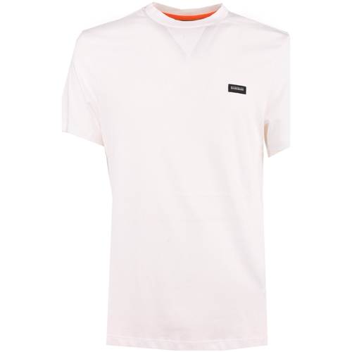 Abbigliamento Uomo T-shirt maniche corte Napapijri np0a4g36-002 Bianco