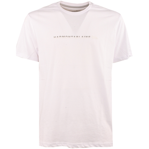 Abbigliamento Uomo T-shirt maniche corte Harmont & Blaine irj213021241-100 Bianco