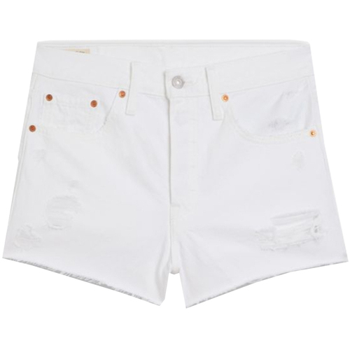 Abbigliamento Donna Shorts / Bermuda Levi's 56327-0243 Bianco
