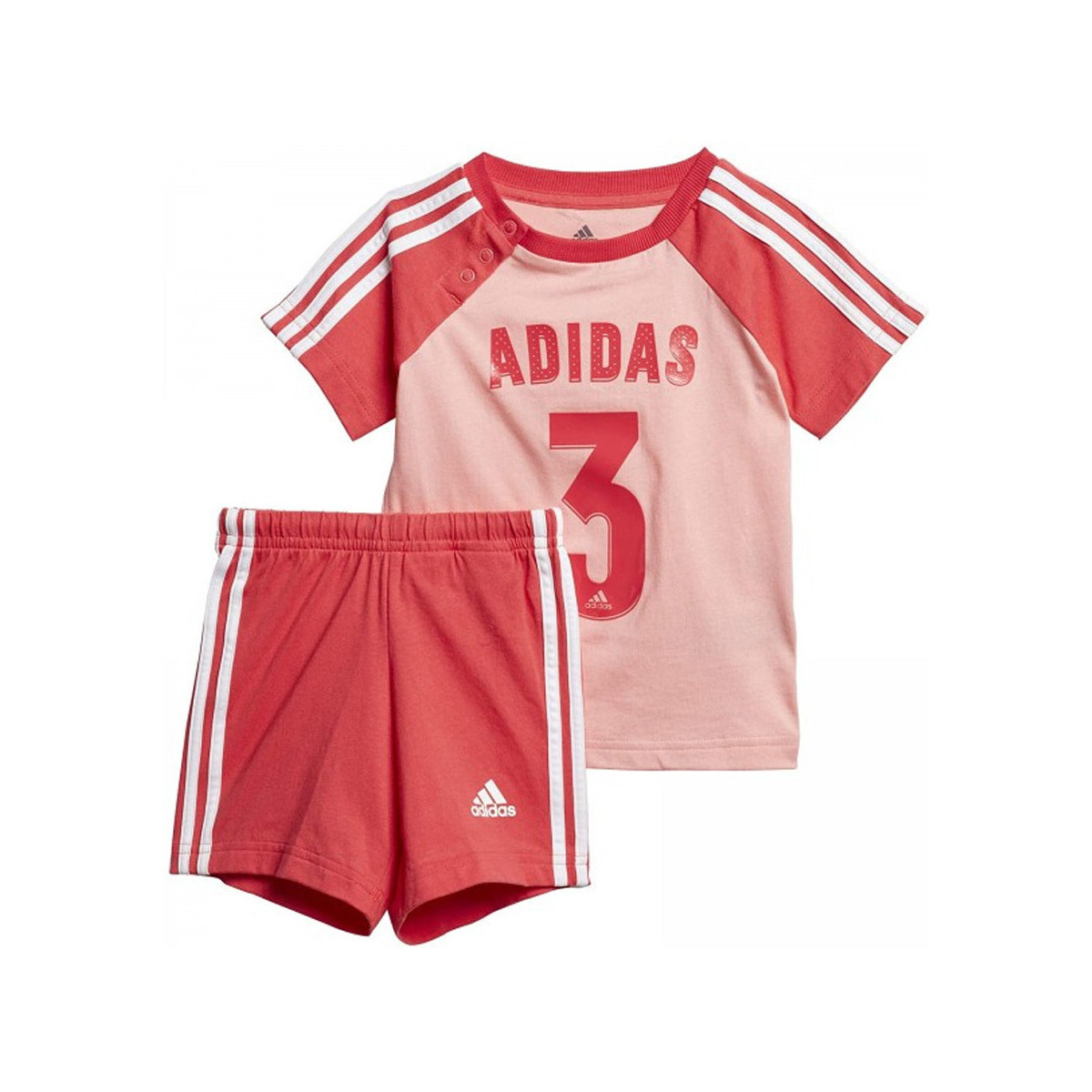 Abbigliamento Bambina Tuta adidas Originals FM6383 Rosa