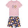 Abbigliamento Bambina Tuta adidas Originals HC1985 Rosa