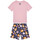 Abbigliamento Bambina Tuta adidas Originals HC1985 Rosa