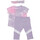 Abbigliamento Bambina Tuta Reebok Sport B13967 Viola