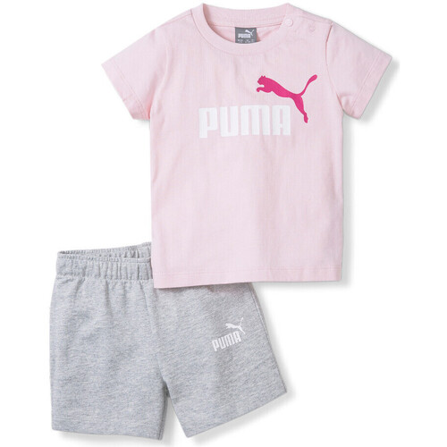 Abbigliamento Unisex bambino Completo Puma 845839-16 Rosa
