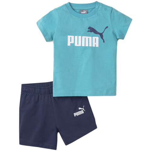 Abbigliamento Unisex bambino Completo Puma 845839-61 Blu