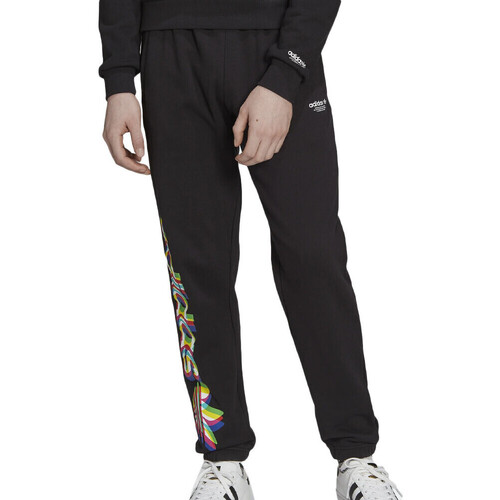 Abbigliamento Uomo Pantaloni da tuta adidas Originals HK5152 Nero
