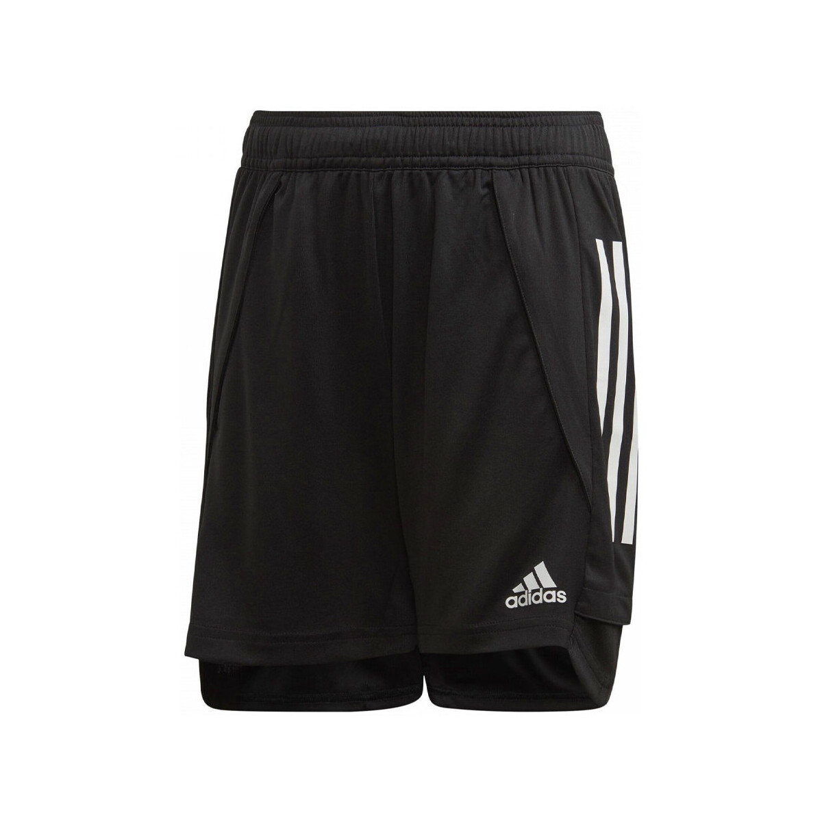 Abbigliamento Bambino Shorts / Bermuda adidas Originals EA2501 Nero