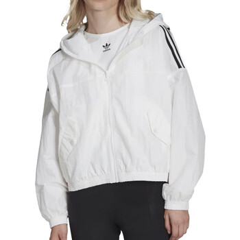 Abbigliamento Donna Giacche / Blazer adidas Originals HC2023 Bianco