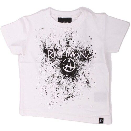 Abbigliamento Bambina T-shirt maniche corte John Richmond RBP23028TS Bianco