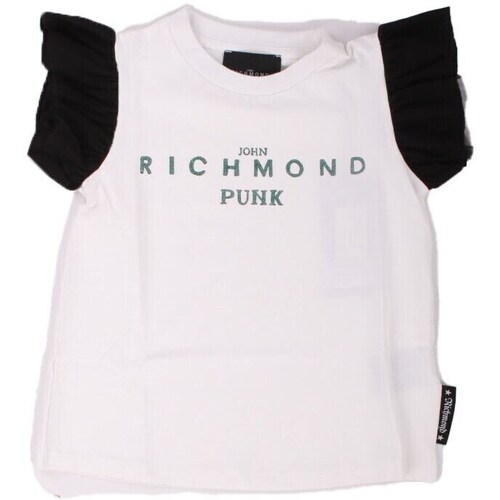 Abbigliamento Bambina T-shirt maniche corte John Richmond RGP23070TS Bianco