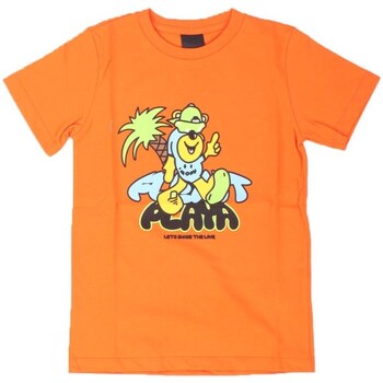 Abbigliamento Unisex bambino T-shirt maniche corte Imomi SS23IK022 Arancio
