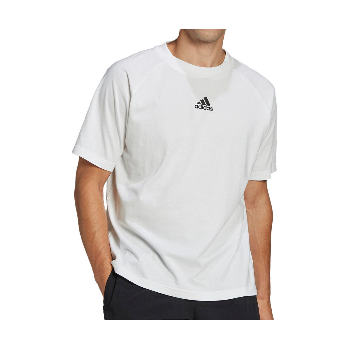 Abbigliamento Uomo T-shirt & Polo adidas Originals HE4421 Bianco