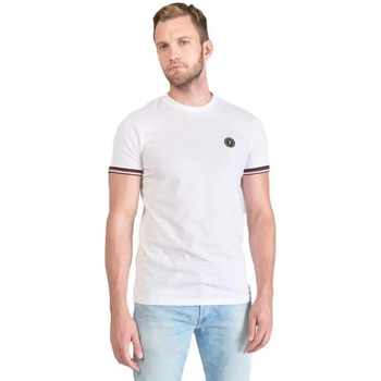 Abbigliamento Uomo T-shirt maniche corte Le Temps des Cerises Grale Bianco