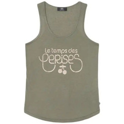 Abbigliamento Donna Top / T-shirt senza maniche Le Temps des Cerises Debtrame Kaki