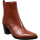 Scarpe Donna Stivaletti Sartore stivaletti texani alla caviglia con tacco da donna i Rosso